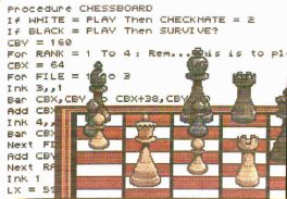 [ Checkmate ? Computer design by William Dutton-Smith. Card published by PH Topics, Basingstoke, UK, No.150. Limited Edition 550. ]