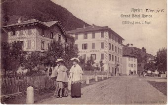 Grand Hotel Aprica, 1908.