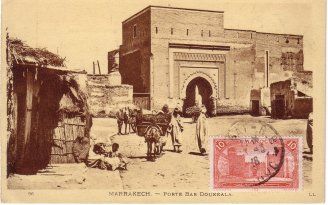 Bab Doukkala Gate, Marrakech, 1916.