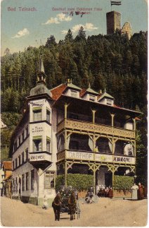 Hotel K. Wagner, Bad Teinach, 1919.