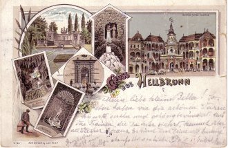 Gruss aus Hellbrunn postcard