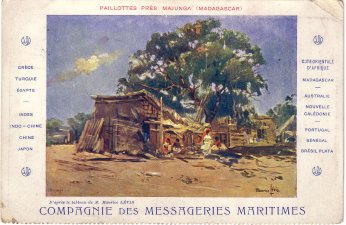 Compagnie des Messageries Maritimes, 1910.