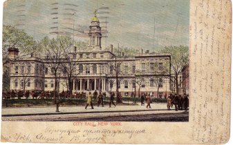 City Hall, New York, 1904.