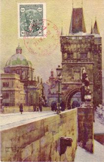 Old Town Bridge Tower, Prague, 1929.