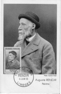 August Renoir, Maximum Card from France