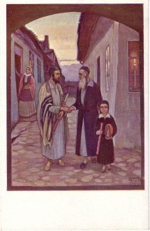 Jewish types, after Wilhelm Wachtel.