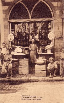 Oriental store, ca. 1910.