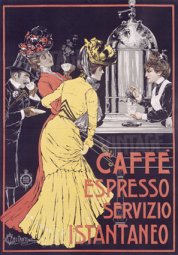 [ Caffe Espresso Poster, 18 x 24 inch, Artist: Ceccanti ]