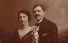 [ Heinerich and Bertha Millis, Bucharest, Romania, 1922 ]