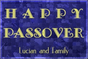 Happy Passover [369 x 247 pixels, 24Kb]